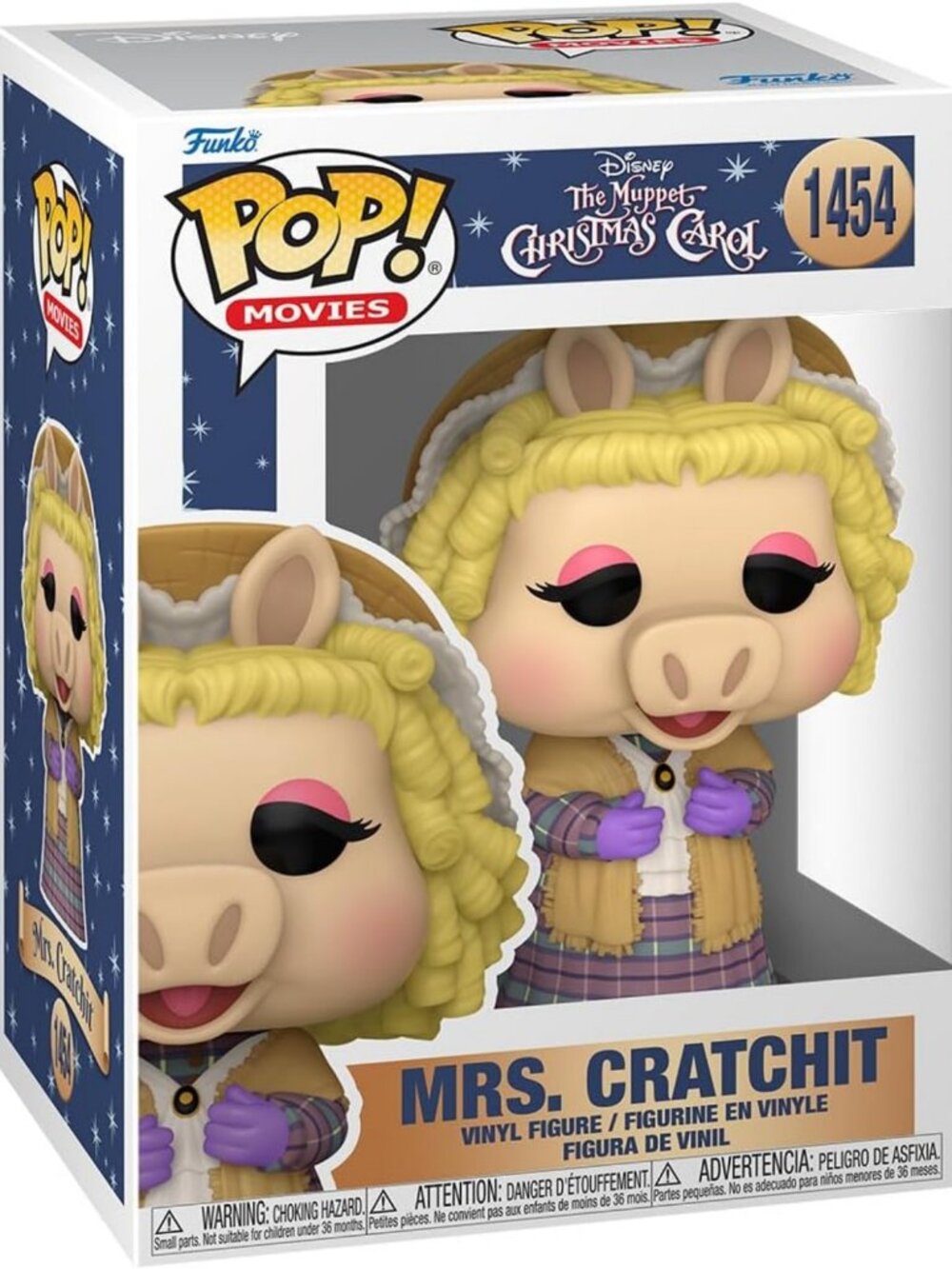Muppet Christmas Carol Funko Pop! Miss Piggy Mrs. Cratchit Collectible Figure